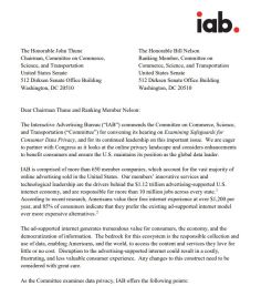 IAB letter
